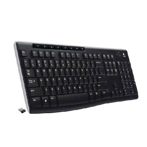 کیبورد لاجیتک K270 با کلیدهای مولتی‌مدیا و طراحی مقاوم