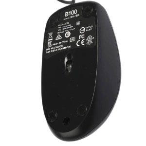 ماوس لاجیتک مدل B100 با طراحی ساده و ارگونومیک
