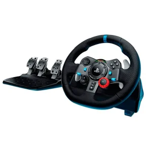 Logitech G29 Driving Force steering wheel با پدالهای حساس فشار برای مسابقات شبیهسازی