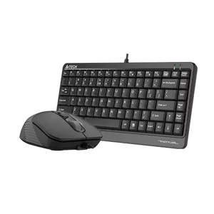 نمای کناری کیبورد و موس باسیم ای فورتک مدل a4tech f1110