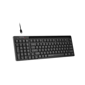 نمای جانبی کیبورد بی سیم ای فورتک مدل a4tech fbx70c