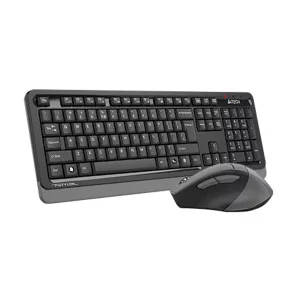 نمای جانبی موس و کیبورد بی سیم ای فورتک مدل a4tech fg1035