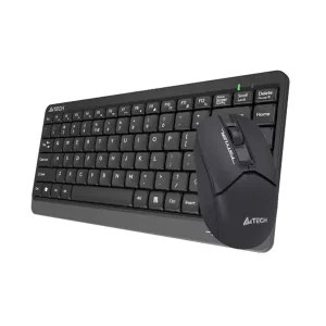 نمای جانبی موس و کیبورد بی سیم ای فورتک مدل a4tech fg1112