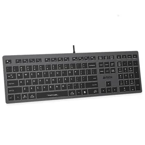 نمای جانبی کیبورد باسیم ای فورتک مدل a4tech fx-60