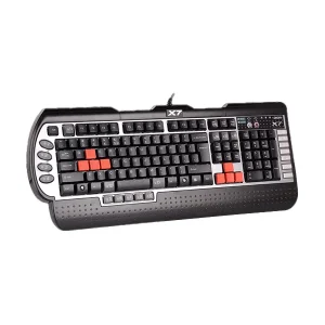 نمای جانبی کیبورد باسیم ای فورتک مدل a4tech g800v