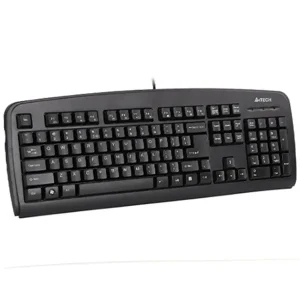 نمای جانبی کیبورد باسیم ای فورتک مدل a4tech kb-720