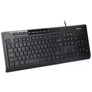 نمای جانبی کیبورد باسیم ای فورتک مدل a4tech kd-800