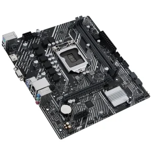 نمای جانبی مادربرد ایسوس مدل asus prime h510m-k