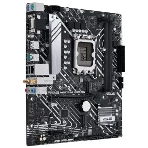 نمای کناری مادربرد ایسوس مدل asus prime h610m-a wifi d4