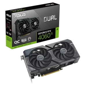 کارت گرافیک ایسوس مدل ASUS DUAL-RTX4060TI-O16G