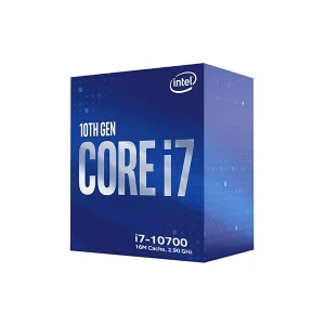 باکس پردازنده اینتل مدل intel core i7 10700