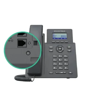 تلفن IP گرنداستریم GRP2601P با پشتیبانی از PoE و دو خط همزمان