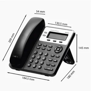 تلفن شبکه Grandstream GXP1625 با قابلیت Poe و دو حساب SIP