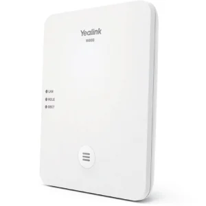 بیس دکت Yealink W80B برای ایجاد شبکه تلفنی بی‌سیم در سازمان‌ها، مناسب دفاتر بزرگ و کسب‌وکارهایی با نیاز به جابه‌جایی آزادانه کاربران