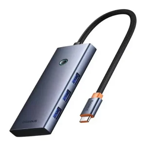 Baseus B00052803811-01 USB 3.0 Hub با 7 پورت پرسرعت و کابل اتصال پایدار
