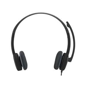Logitech H151 Wired Headset با صدای استریو و میکروفون قابل تنظیم