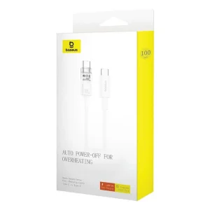 Baseus P10319703221-01 Type-C Cable 2M – مناسب برای گوشی و لپ‌تاپ