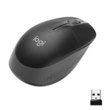 خرید ماوس وایرلس Logitech M190 با طراحی ارگونومیک برای راحتی دست