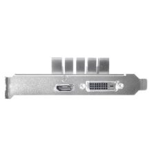 تصویر کارت گرافیک GT1030 ایسوس با طراحی بدون فن و عملکرد بی‌صدا
