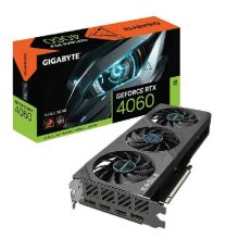 تصویر کارت گرافیک گیگابایت RTX 4060 EAGLE OC با طراحی دو اسلات و پشتیبانی از DLSS 3 و Ray Tracing نسل سوم