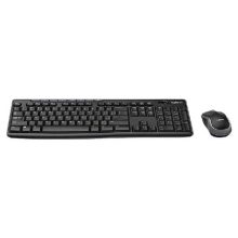 کیبورد کامل با کلیدهای میانبر و ماوس اپتیکال بی‌سیم Logitech MK270