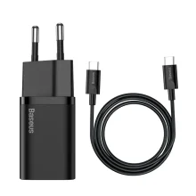 شارژر دیواری بیسوس مدل Super SI tzccsup-L01 به همراه کابل USB-C