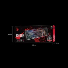 طراحی ارگونومیک کیبورد گیمینگ Bloody B500N