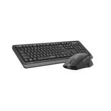 نمای جانبی موس و کیبورد بی سیم ای فورتک مدل a4tech fg1035q