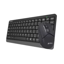نمای جانبی موس و کیبورد بی سیم ای فورتک مدل a4tech fg1112