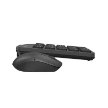 نمای جانبی موس و کیبورد بی سیم ای فورتک مدل a4tech fg1600c air