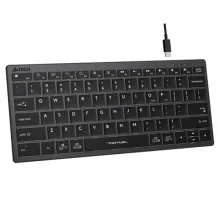 نمای جانبی کیبورد باسیم ای فورتک مدل a4tech fx-61
