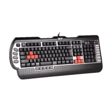 نمای جانبی کیبورد باسیم ای فورتک مدل a4tech g800v