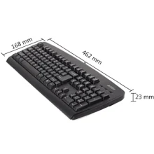 ابعاد کیبورد باسیم ای فورتک مدل a4tech kb-720