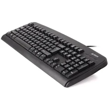 نمای کناری کیبورد باسیم ای فورتک مدل a4tech kb-720a