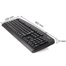 ابعاد کیبورد باسیم ای فورتک مدل a4tech kb-720a