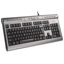 نمای جانبی کیبورد باسیم ای فورتک مدل a4tech kl-7muu