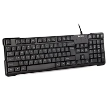 نمای جانبی کیبورد باسیم ای فورتک مدل a4tech kr-750