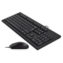 نمای کناری موس و کیبورد باسیم ای فورتک مدل a4tech kr-8520ds