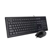 نمای جانبی موس و کیبورد باسیم ای فورتک مدل a4tech kr-85550