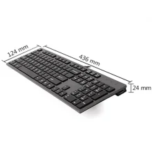 ابعاد کیبورد باسیم ای فورتک مدل a4tech kv-300h