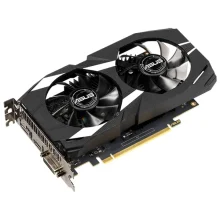 نمای جانبی گرافیک ایسوس مدل asus dual-gtx1650-o4g