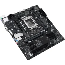 نمای جانبی مادربرد ایسوس مدل asus prime h610m-c/ps d4