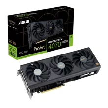 نمای جعبه کارت گرافیک ایسوس مدل گرافیک گیمینگ ایسوس مدل ASUS ProArt-RTX4070S-O12G