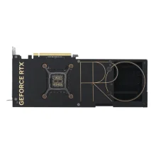 نمای پشت گرافیک ایسوس مدل asus proart-rtx4080s-o16g
