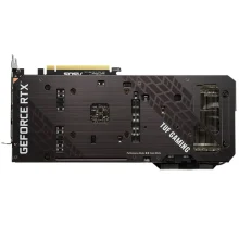 نمای پشت گرافیک گیمینگ ایسوس مدل asus tuf-rtx3070-o8g