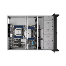 فضای داخلی کیس رکمونت گرین مدل green g600-4u