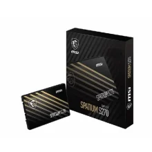 SSD اینترنال MSI SPATIUM S270 با سرعت خواندن تا 500 مگابایت بر ثانیه
