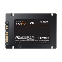 حافظه پرسرعت SSD سامسونگ 4 ترابایتی مدل 870 EVO برای ذخیره‌سازی عظیم و بارگذاری سریع برنامه‌ها