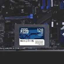 مای نزدیک SSD اینترنال پتریوت P220 با ظرفیت 128 گیگ و پشتیبانی از TRIM و S.M.A.R.T