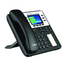تلفن اداری تحت شبکه Grandstream GXP-2130 مشکی با LCD و دکمه‌های عملکرد